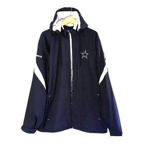 REEBOK-NFL ON-FIELD MENS FLEECE LINE ZIP-UP CLOSURE JACKET SIZE X-LARGE